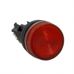 Лампа сигнальная ЭКФ ENS(R)-22 красная с подсветкой 220В