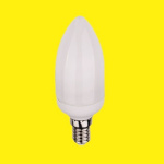 Лампа энергосберегающая Mireks CT-C38-7W-4200K-E14 (свеча)