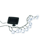 Светильник садовый Эра SL-PL600-BAL20 "Шарики" солн.бат, пластик, прозрачный, длина гирлянды - 600 с