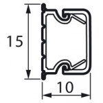 Миниканал Legrand 15x10мм METRA (упак.154м)