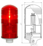 Светильник светодиодный ЗОМ-2 >10cd, тип "А", 30-265V AC/DC, IP54