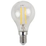 Лампа светодиодная Эра F-LED P45-5W-840-E14 шар стеклянный