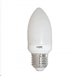 Лампа энергосберегающая ЭКФ LB-свеча 9W 2700K E27 10000h
