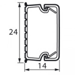 Миниканал Legrand 24x14мм METRA (упак.70м)