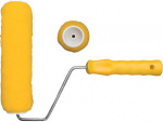 Валик полиэстер., жёлтый 230 мм с рукояткой