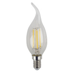 Лампа светодиодная Эра F-LED BXS-5W-840-E14 свеча на ветру стеклянная