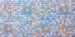 Панель ПВХ Декопан 0,956*0,48*0,4 Медальон синий